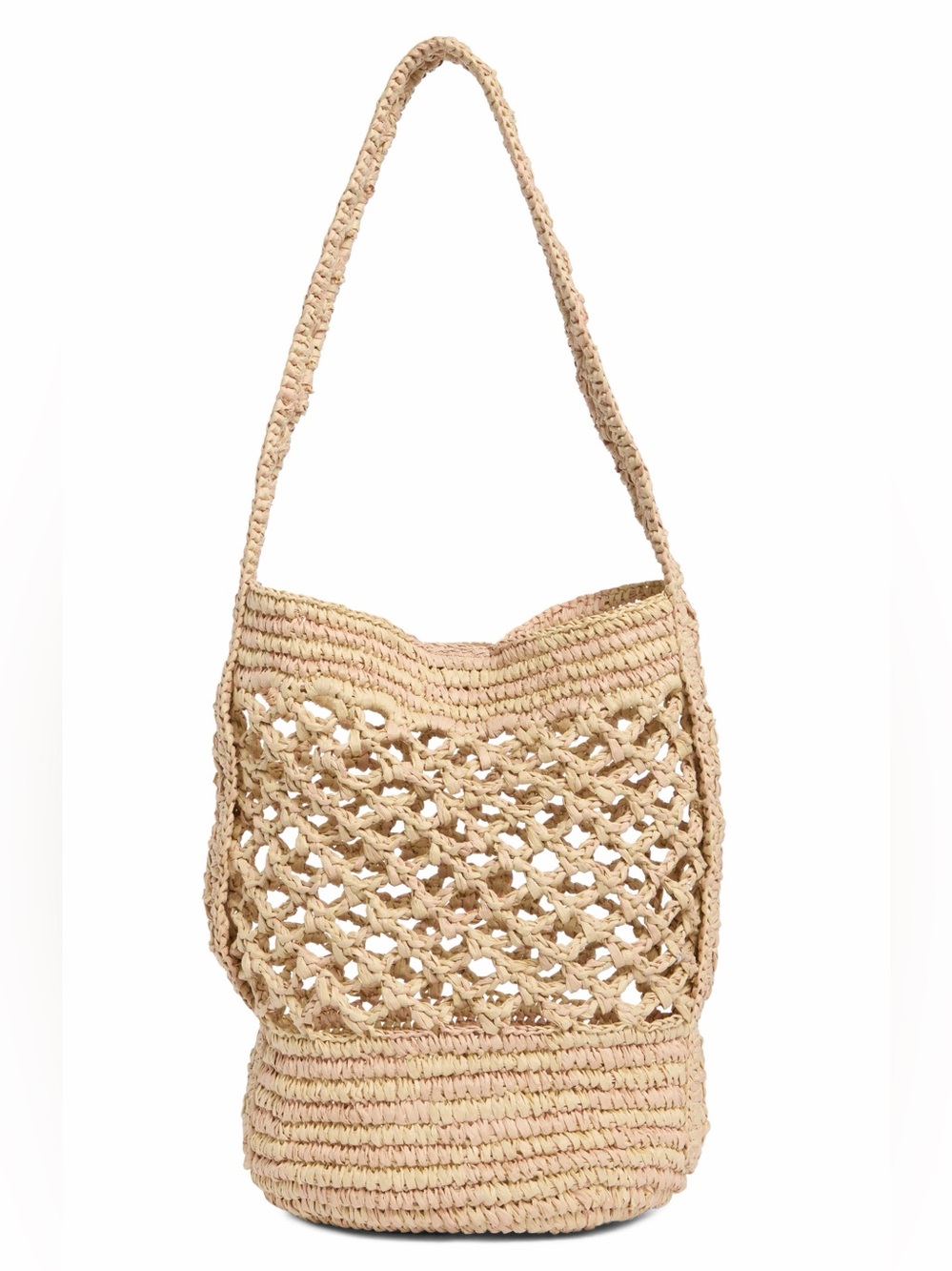 Sam Edelman Remi Raffia Bucket Bag - Picture 2 of 5